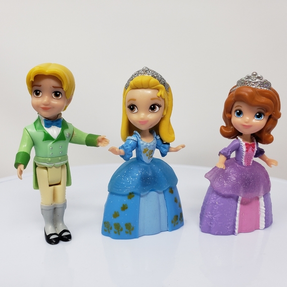 Sister Sofia Amber Princess & Prince James Figures Mattel Loose - Picture 10 of 16